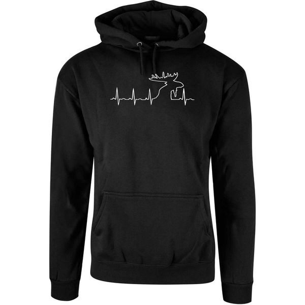 Hovedbilde OUTLET - Elg Puls Hettegenser - Sort - LARGE