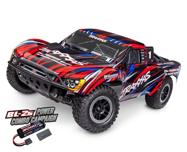 Hovedbilde Slash 2WD 1/10 RTR TQ EHD RØD Clipless BL-2S