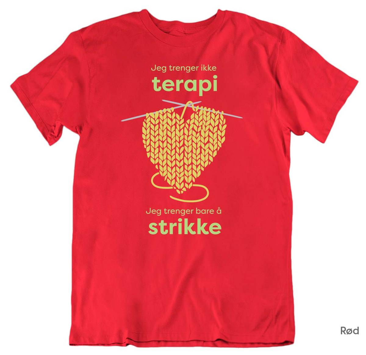 Terapi strikke T-skjorte UNISEX